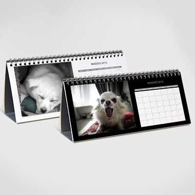 Calendario personalizzato cane